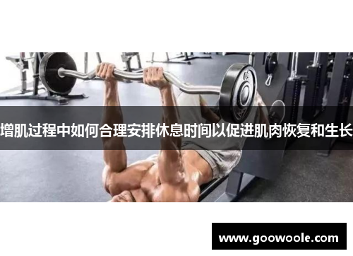 增肌过程中如何合理安排休息时间以促进肌肉恢复和生长